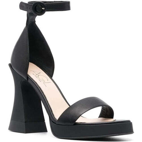 Schuhe Damen Sportliche Sandalen Agl  Schwarz