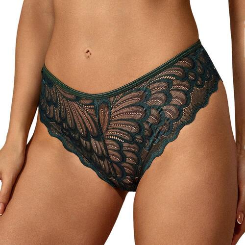 Unterwäsche Damen Shorties / Boxers Les Petites Bombes MELISA-SHORTY-VER Grün