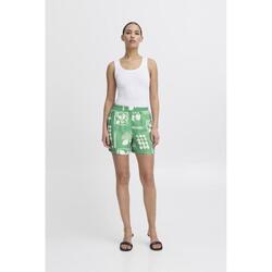 Kleidung Damen Shorts / Bermudas Ichi 20123279 Grün