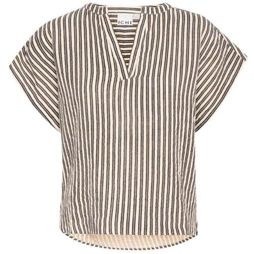 Kleidung Damen Tops Ichi 20123056 Marine