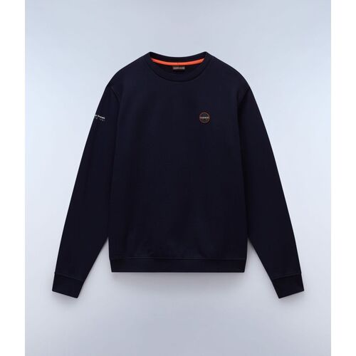 Kleidung Herren Pullover Napapijri B-BADGE NP0A4IC6-1761 BLU MARINE Blau