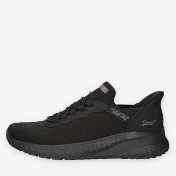 Schuhe Herren Slip on Skechers 118300-BBK Schwarz