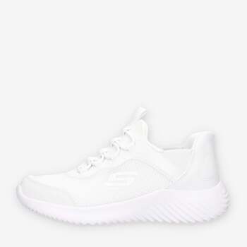 Schuhe Kinder Slip on Skechers 403822L-WHT Weiss