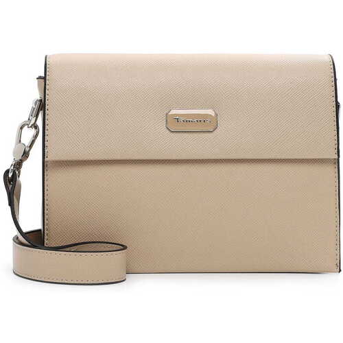 Taschen Damen Kuriertaschen Tamaris Umhängetasche TAS Faiza Beige