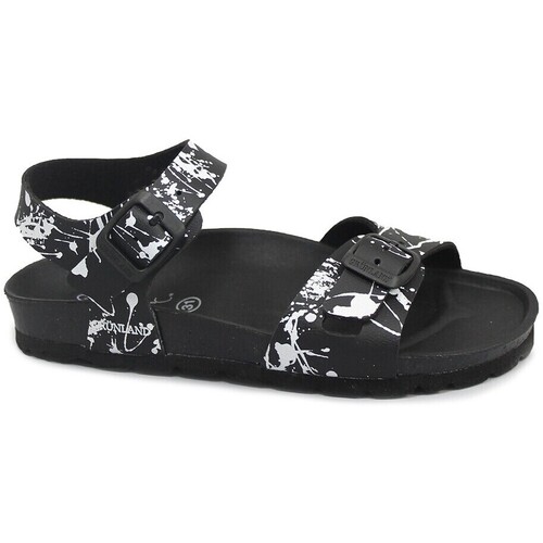 Schuhe Kinder Sandalen / Sandaletten Grunland GRU-ZAL-SB1410-NE Schwarz