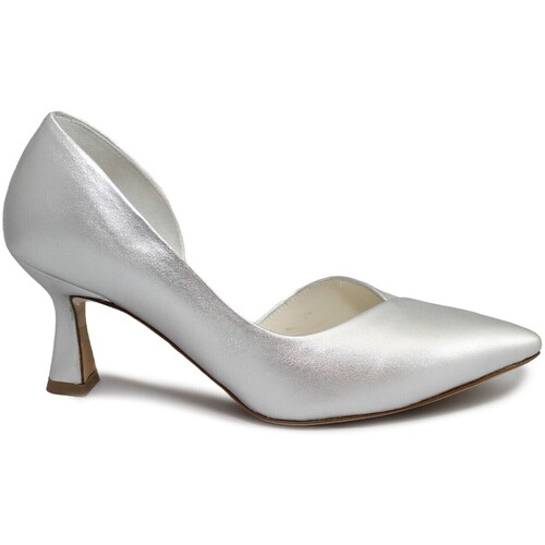 Schuhe Damen Pumps Melluso MEL-RRR-E1630-233442 Silbern