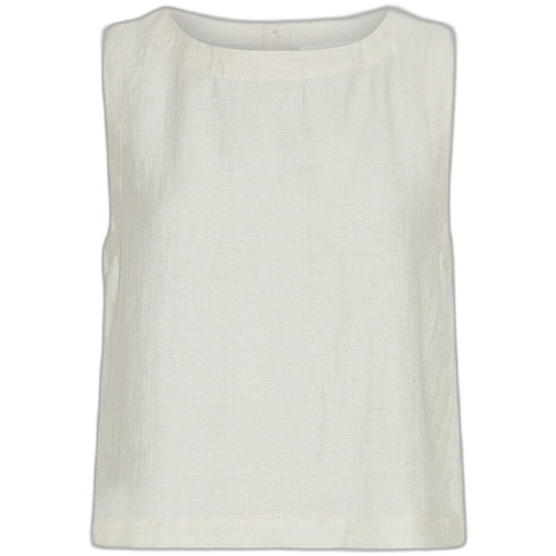Kleidung Damen Tops Moss Copenhagen Débardeur femme  Disa Beige