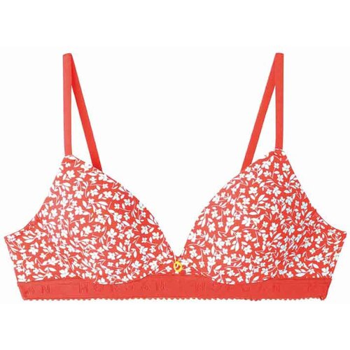 Unterwäsche Damen Schwangerschafts- und Still-BHs Pomm'poire Soutien-gorge coques souples femme  Gaby Rot
