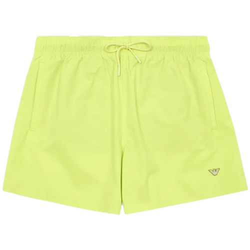 Kleidung Herren Badeanzug /Badeshorts Emporio Armani Eagle Gelb
