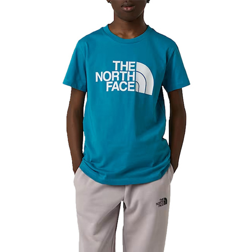 Kleidung Kinder T-Shirts & Poloshirts The North Face  Blau