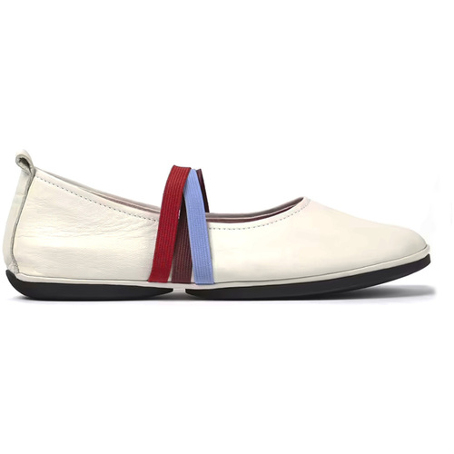 Schuhe Damen Ballerinas Camper  Weiss
