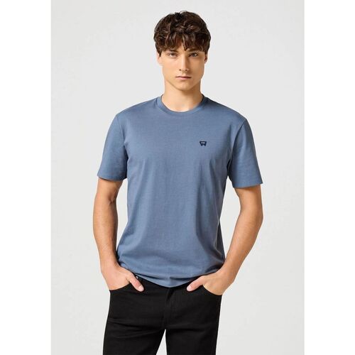 Kleidung Herren T-Shirts & Poloshirts Wrangler 112357301-GRAY Grau