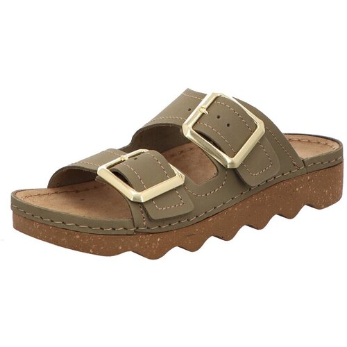 Schuhe Damen Pantoletten / Clogs Rohde Pantoletten 6227/62 Grün