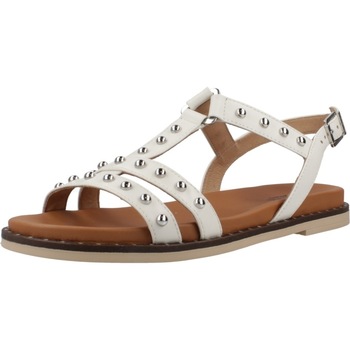 Schuhe Damen Sandalen / Sandaletten NeroGiardini E513480D Weiss