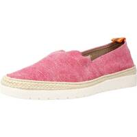Schuhe Damen Leinen-Pantoletten mit gefloch Toni Pons BRUNA SU Rot