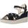 Schuhe Damen Sandalen / Sandaletten Stonefly ELY 8 VELOUR Blau