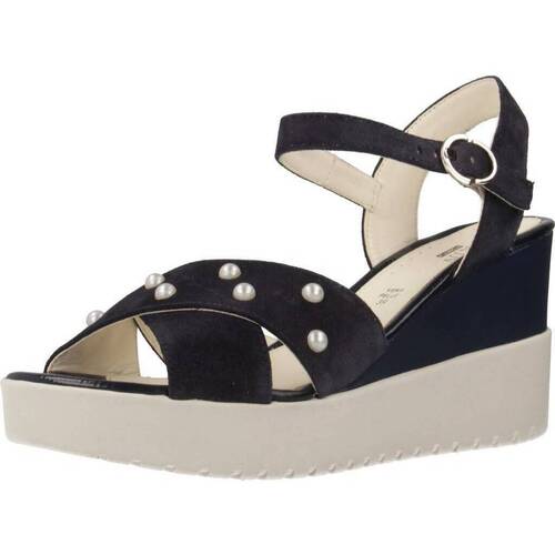Schuhe Damen Sandalen / Sandaletten Stonefly ELY 8 VELOUR Blau