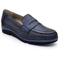 Schuhe Damen Slipper Pitillos 10321 Blau