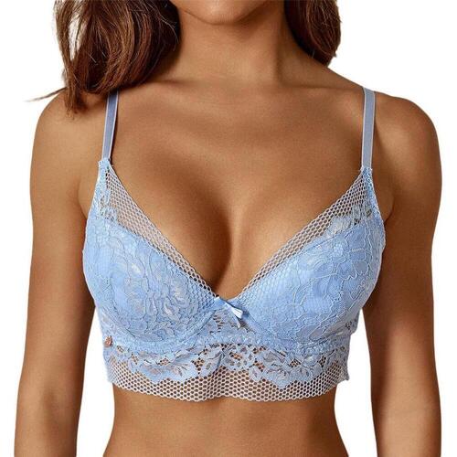 Unterwäsche Damen Bandeau BH / Abnehmbare Träger Les Petites Bombes EMMA-SG-BLL Blau