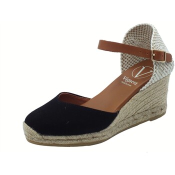 Schuhe Damen Sandalen / Sandaletten Viguera 2012 Vitelo Schwarz