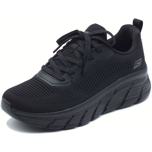 Schuhe Damen Fitness / Training Skechers 117385 Bobs Sport Flying Schwarz