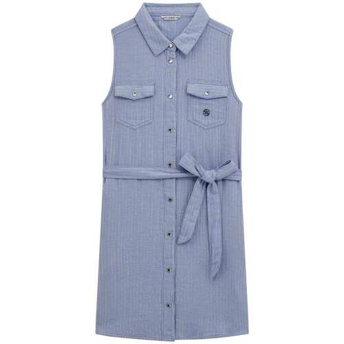 Kleidung Mädchen Maxikleider Guess J5GK10WH6S0 Marine