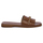 Schuhe Damen Pantoffel Mosaic VITELLO CUOIO PADLOCK Braun