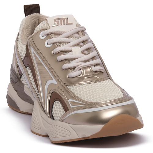 Schuhe Damen Sneaker Steve Madden SILVER SPEEDSTER Grau