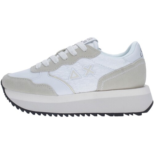 Schuhe Damen Sneaker Sun68  Weiss
