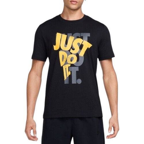 Kleidung Herren T-Shirts Nike HJ0554 Schwarz