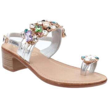 Schuhe Damen Sandalen / Sandaletten Queen Helena Y6022 Silbern