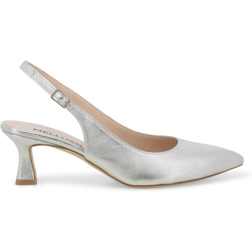 Schuhe Damen Pumps Melluso D166Z-244996 Silbern