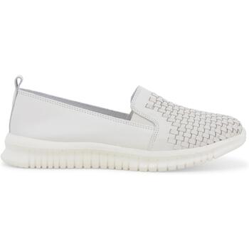 Schuhe Damen Slipper Melluso 055043-244711 Weiss