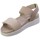 Schuhe Damen Sandalen / Sandaletten Enval 346942 Beige