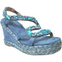 Schuhe Damen Sandalen / Sandaletten Laura Vita Marieo 13 Blau
