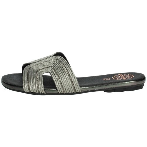 Schuhe Damen Pantoletten Porronet 7003 Grau