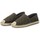 Schuhe Herren Leinen-Pantoletten mit gefloch Guess  Grün