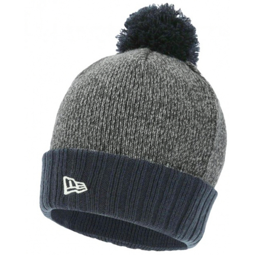 Accessoires Kinder Mütze New-Era Bonnet à pompon tricoté Grau