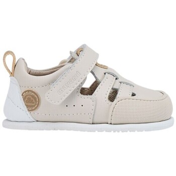 Schuhe Kinder Sandalen / Sandaletten Mayoral 41662 SANDALIA RESPETUOSA Crudo Weiss
