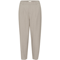Kleidung Damen Hosen Kaffe Pantalon femme  Merle Grau