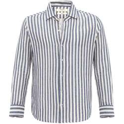 Kleidung Herren Langärmelige Hemden Antioch Lusaka Slim Fit Shirt Blau