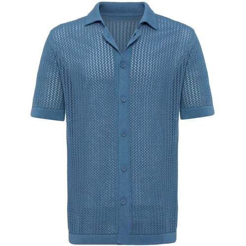 Kleidung Herren Strickjacken Antioch Niamey Regular Fit Cardigan Blau