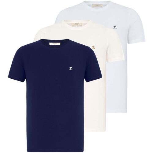 Kleidung Herren T-Shirts & Poloshirts Antioch Patrice 3 Pack Regular Fit Basic T-Shirt Other