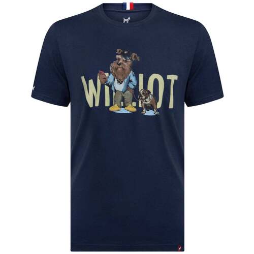 Kleidung Herren T-Shirts Williot Epps Regular Fit T-Shirt Blau