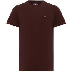 Kleidung Herren T-Shirts Williot Victor Regular Fit T-Shirt Bordeaux
