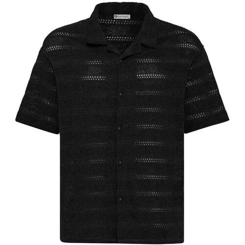 Kleidung Herren Langärmelige Hemden Dandalo Lucas Oversize Lapel Collar Short Sleeve Shirt Other