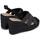 Schuhe Damen Sandalen / Sandaletten Alma Blue V25BLC117 Schwarz