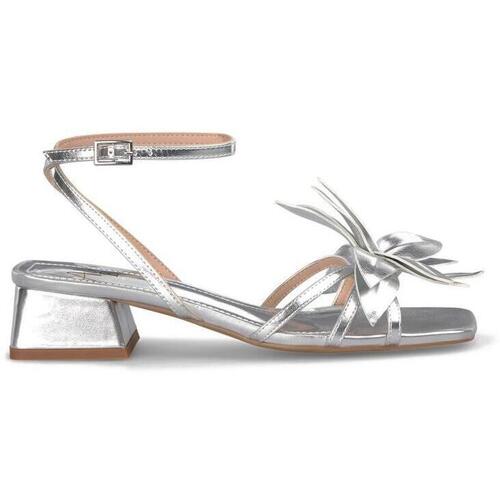 Schuhe Damen Sandalen / Sandaletten Alma Blue V25BLF107 Silbern