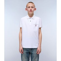 Kleidung Herren Polohemden Napapijri NP0A4GDL Weiss