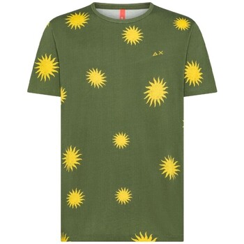 Sun68  T-Shirts & Poloshirts Kollektion Strandgrnes T-Shirt günstig online kaufen
